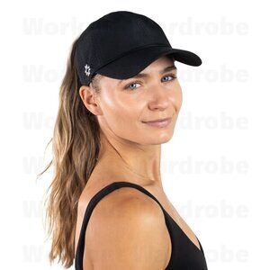 VimHue Women's X-Boyfriend Cap UPF 50+ (Black)